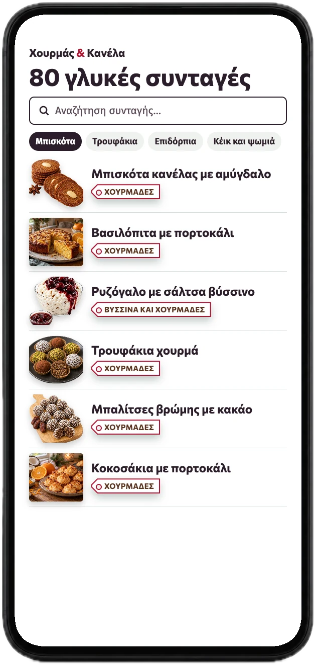 80 γλυκές συνταγές